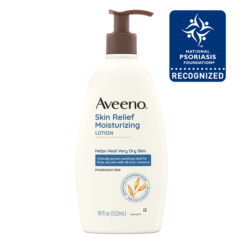 AVEENO® Skin Relief Moisturizing Lotion with oat and shea butter