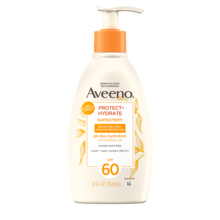 AVEENO® PROTECT + HYDRATE SUNSCREEN BROAD SPECTRUM BODY LOTION SPF 60