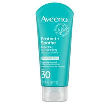 Aveeno® Protect + Soothe Mineral Sunscreen Broad Spectrum SPF 30, 3 Fl. Oz